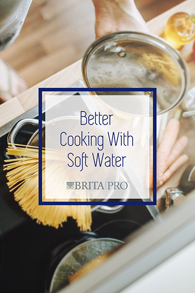 How can hard water affect cooking?